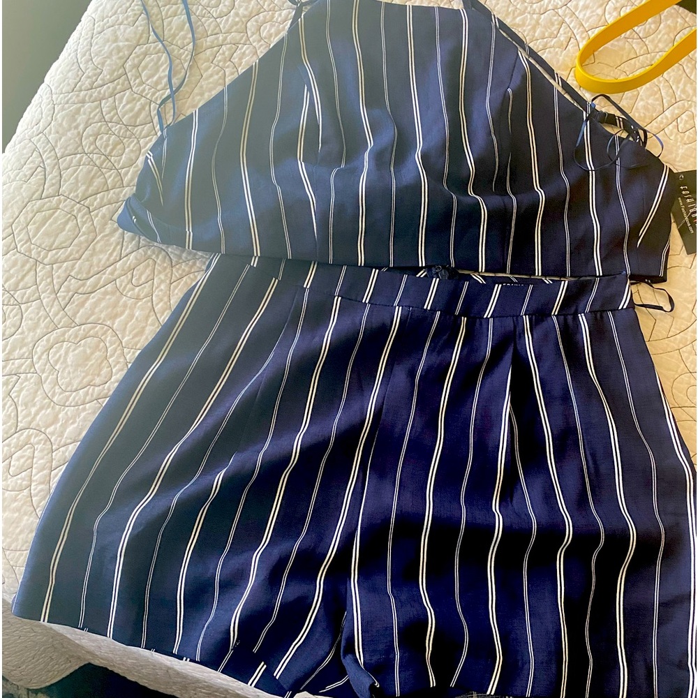 2 piece short set